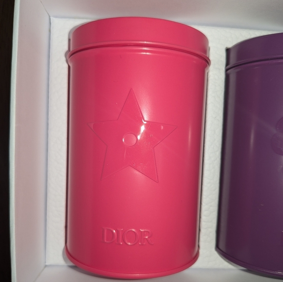 NEW CHRISTIAN DIOR ALUMINUM CANNISTER SET *VIP*JAPAN EXCLUSIVE - Picture 3 of 6